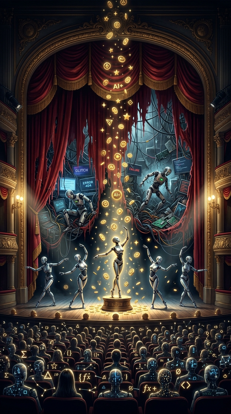 Surreal digital art concept: a