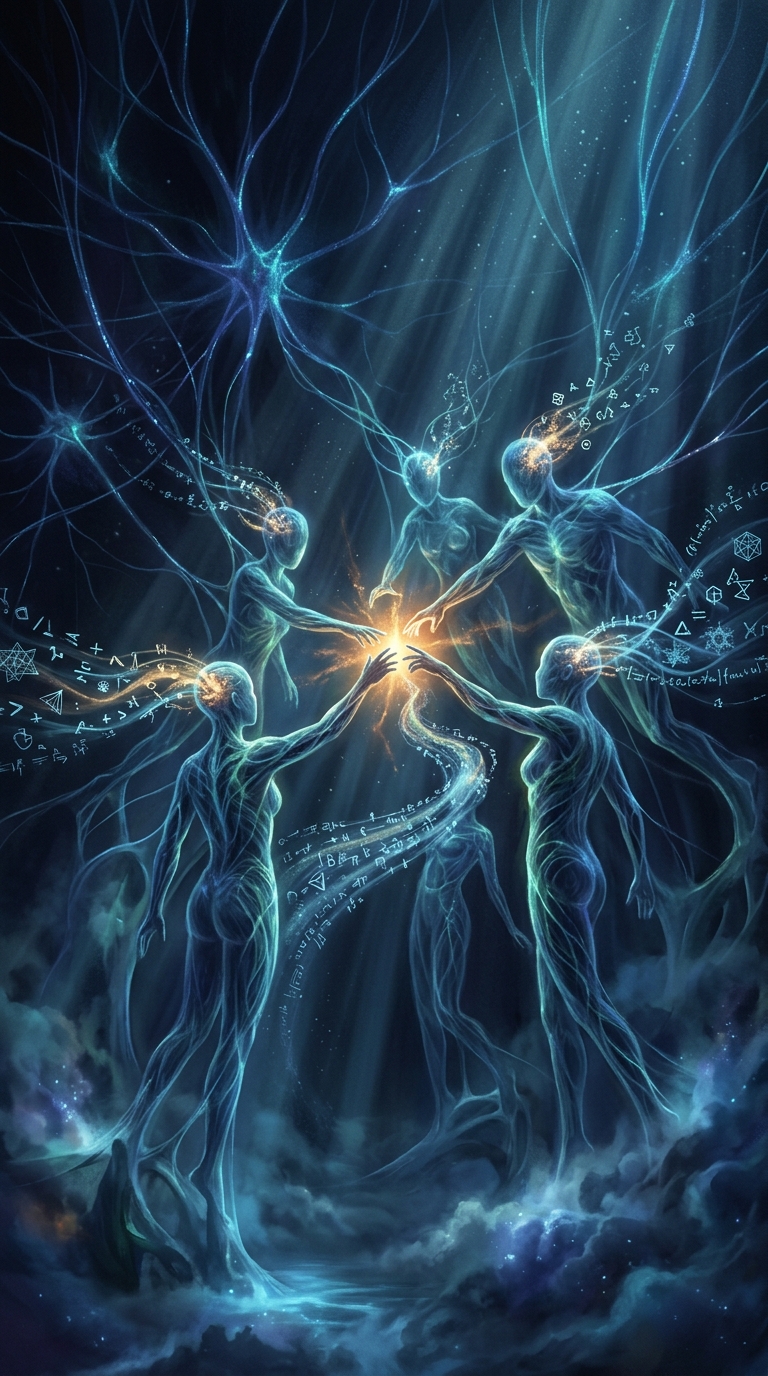 Portrait concept art of luminous