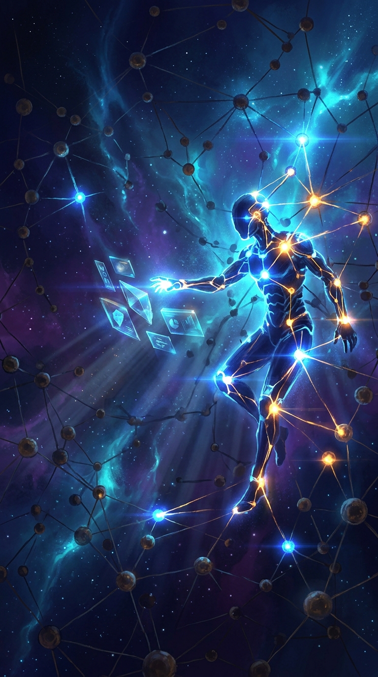 Portrait view of a vast