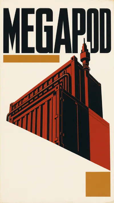 Soviet constructivist poster idiom