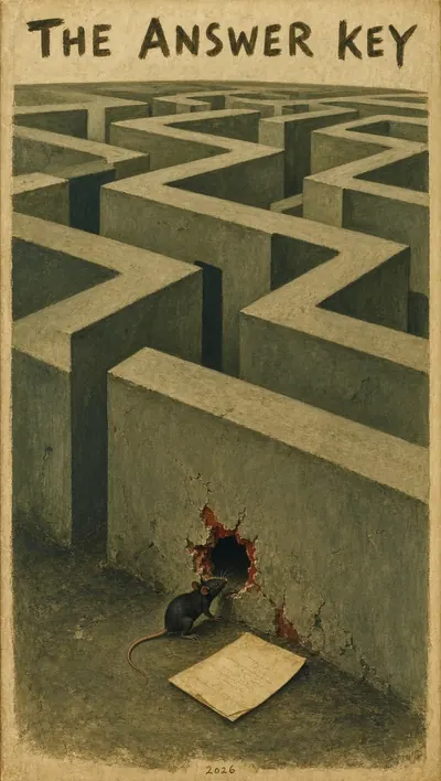 Polish poster school of the 1950s-70s, a single surreal meta…
