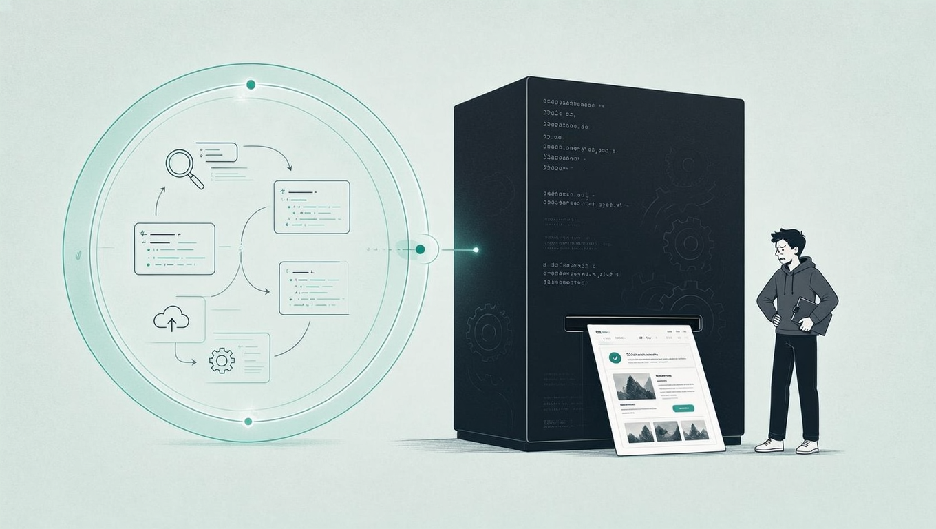 Lead illustration for The Black Box That Thinks in Code: Kimi K3's Memorized Index and the Cost of Closed-Loop Reasoning