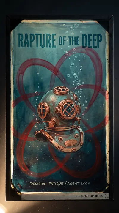 Magic-lantern glass slide — hand-painted imagery on aged gla…