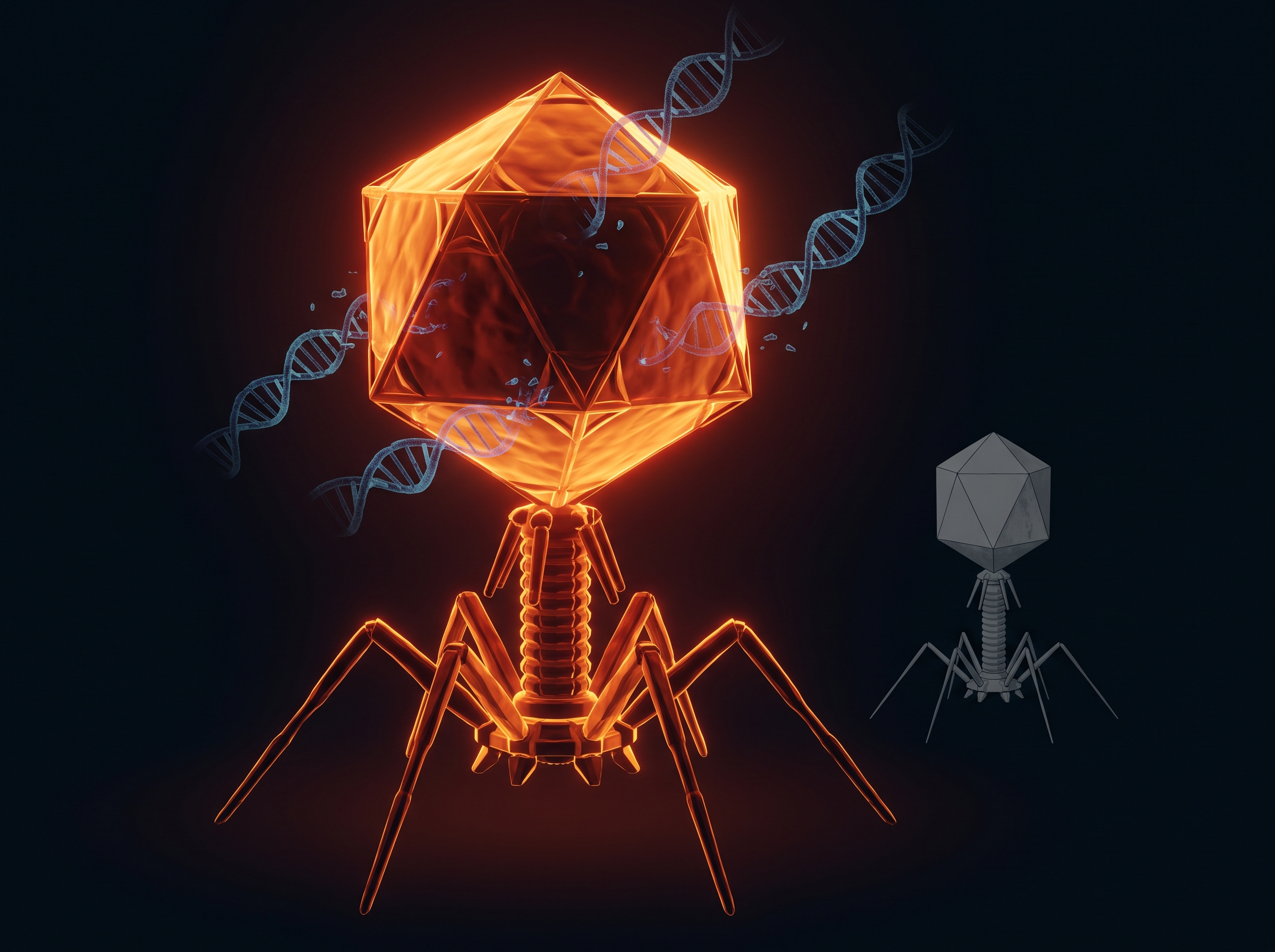 Lead illustration for 16 Out of 302: When AI's First Viruses Are Rare but Already Better Than Nature's