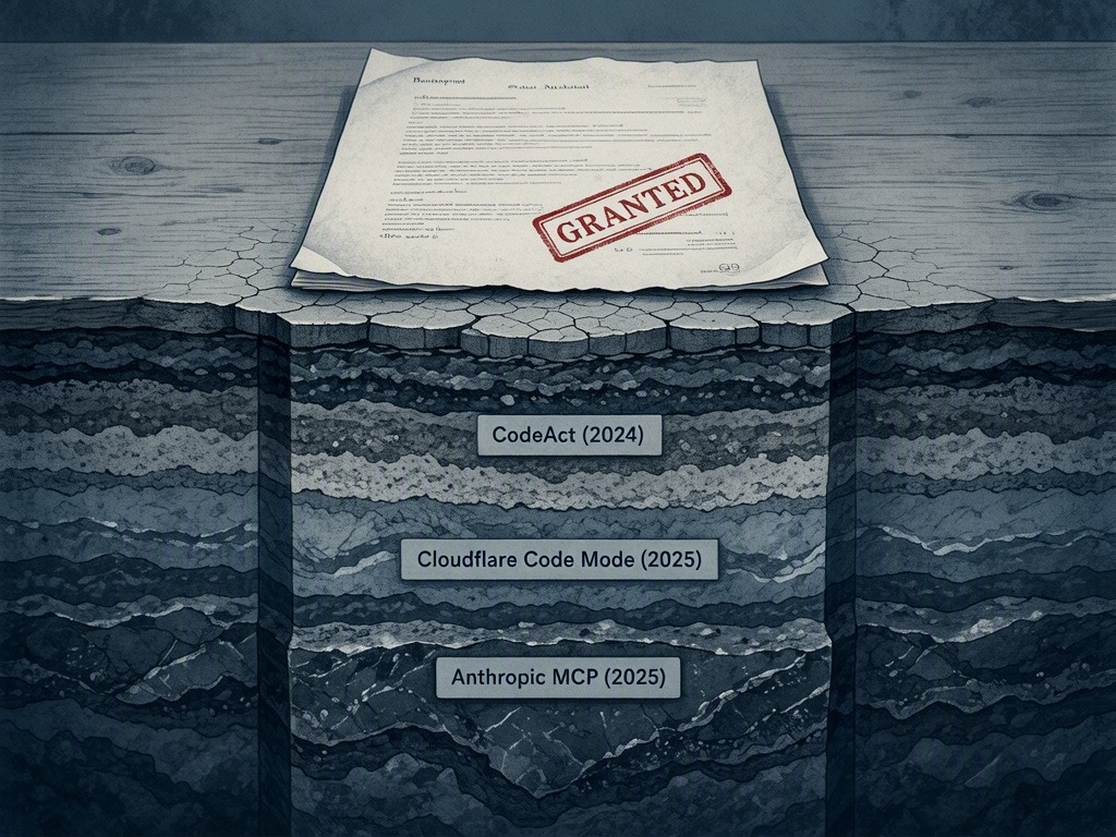 Lead illustration for The Patent on Everyone's Pattern: How Mistral Claimed the Agentic Loop