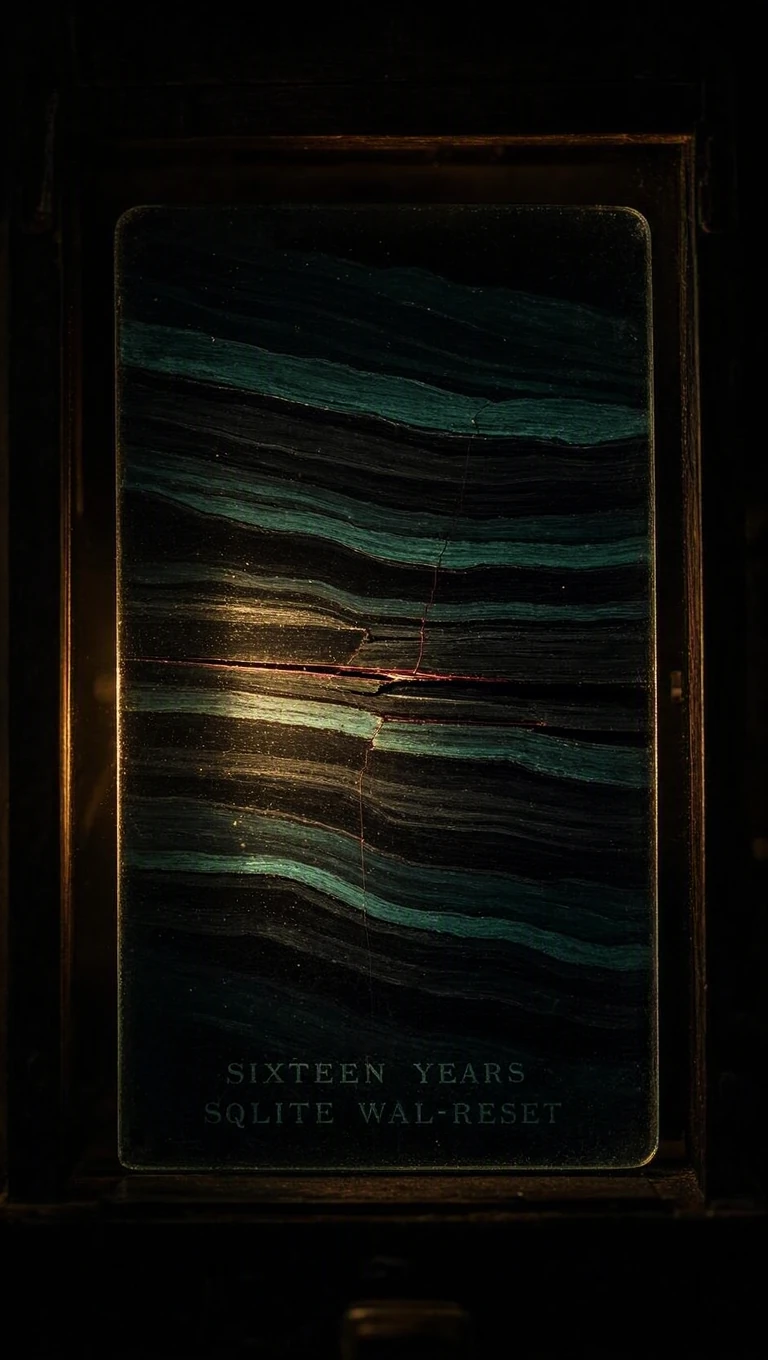 Magic-lantern glass slide of a hand-painted cross-section: t…