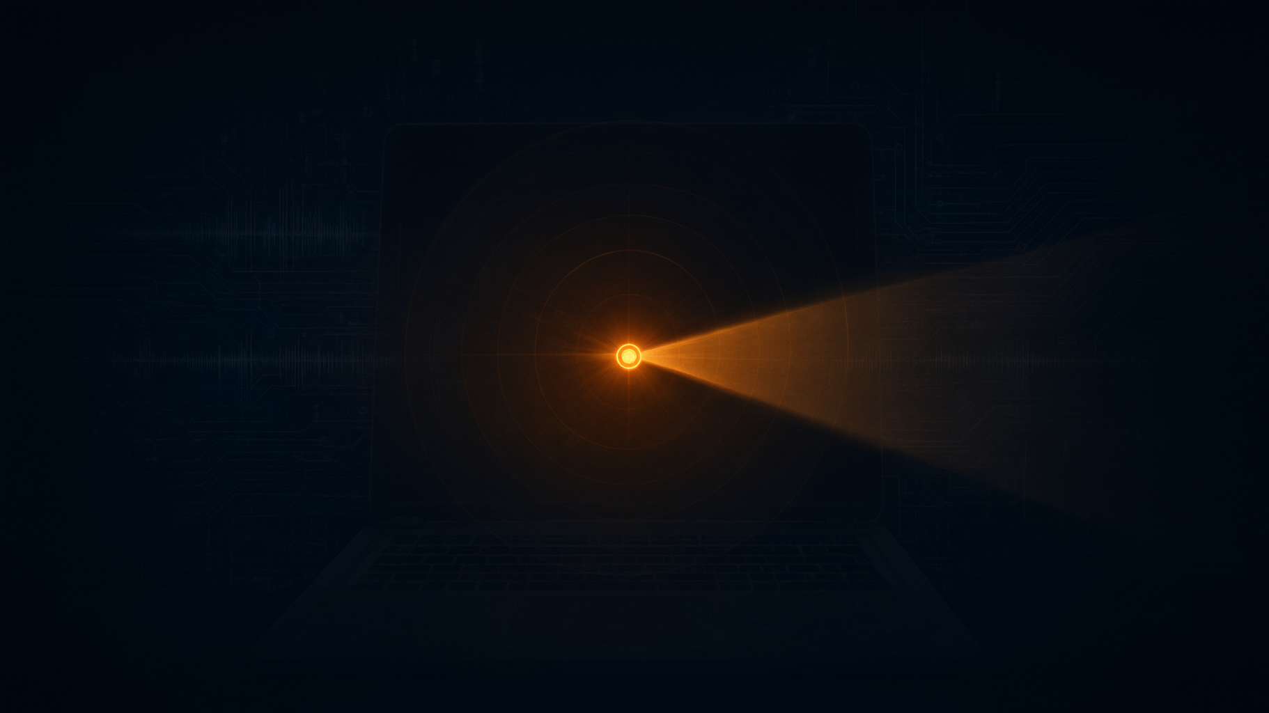 This is an editorial lead image about a conceptual privacy exploit, not a quantitative comparison — no numeric data is given or implied, so an illustrative, metaphor-driven image…
