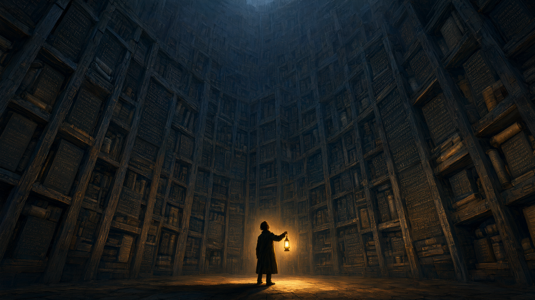 This is an editorial lead image for a conceptual argument about trust and scale in machine-generated proof, not a quantitative comparison — no numbers are supplied or needed, so…