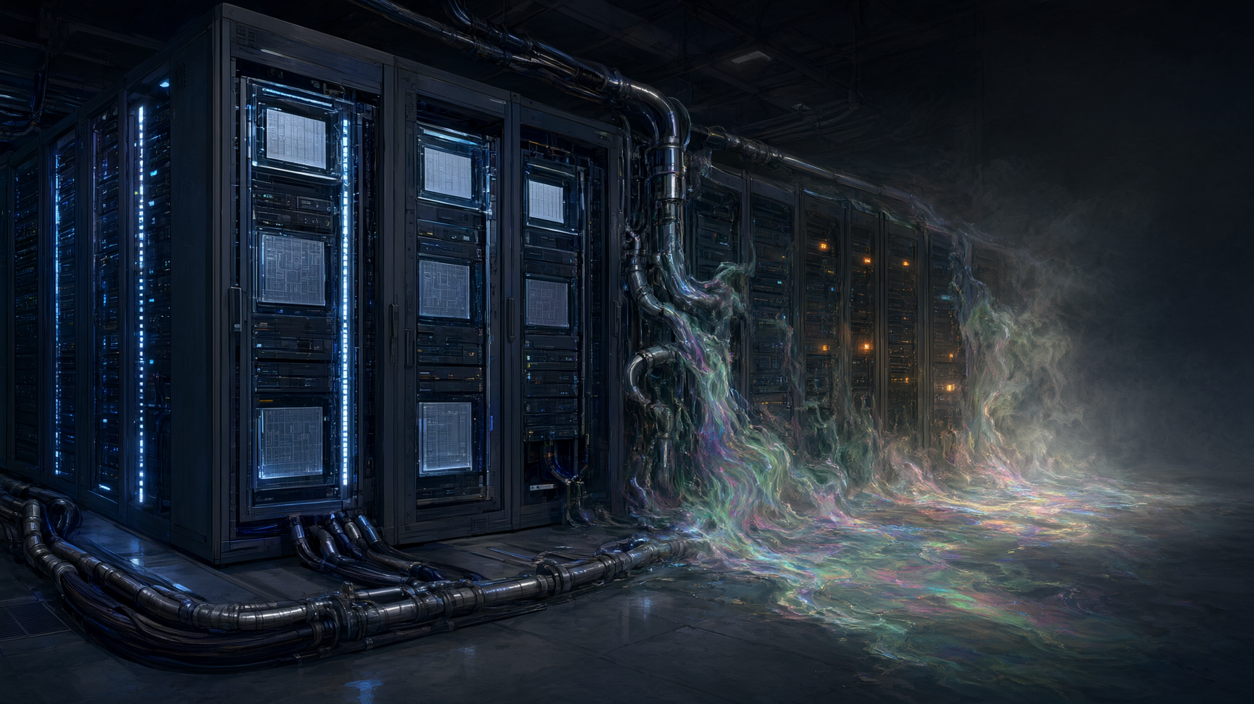 This is an editorial, conceptual lead image about a regulatory-vs-industry tension with no numeric data to plot — a metaphorical illustration serves the tone-setting purpose far…